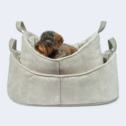 Hundebett Velvet Oyster