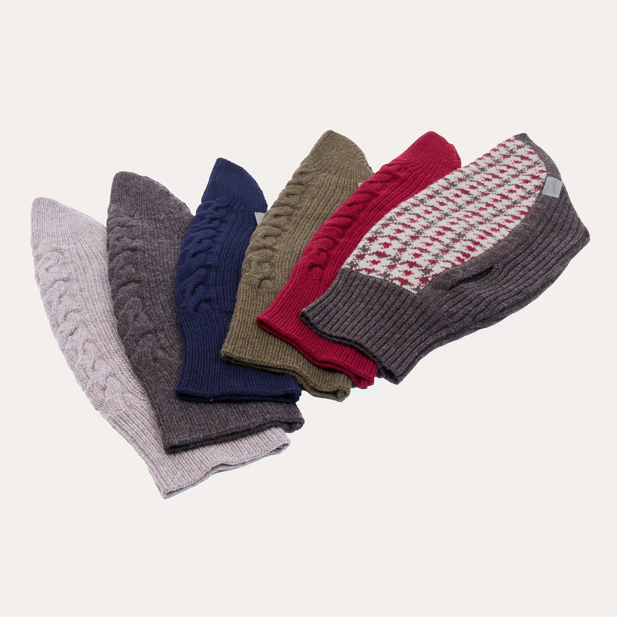 Strickpullover Karo, Winter- und Weihnachtspullover für Dackel & kleine Hunde