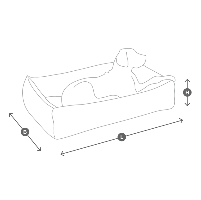 Mare – Elegantes Bett für Hunde und Katzen