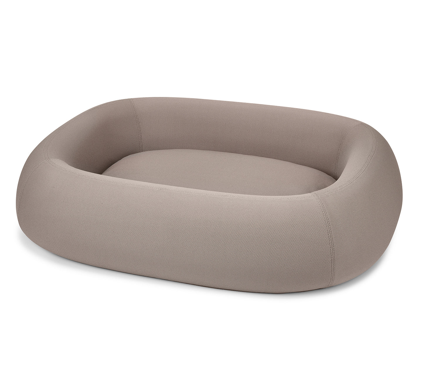 Stilvolles Premium-Hundebett Barca mit ergonomischen Innenkissen für erholsamen Schlaf.
