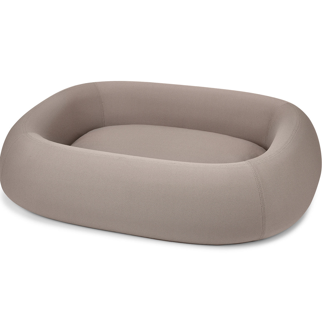 Stilvolles Premium-Hundebett Barca mit ergonomischen Innenkissen für erholsamen Schlaf.