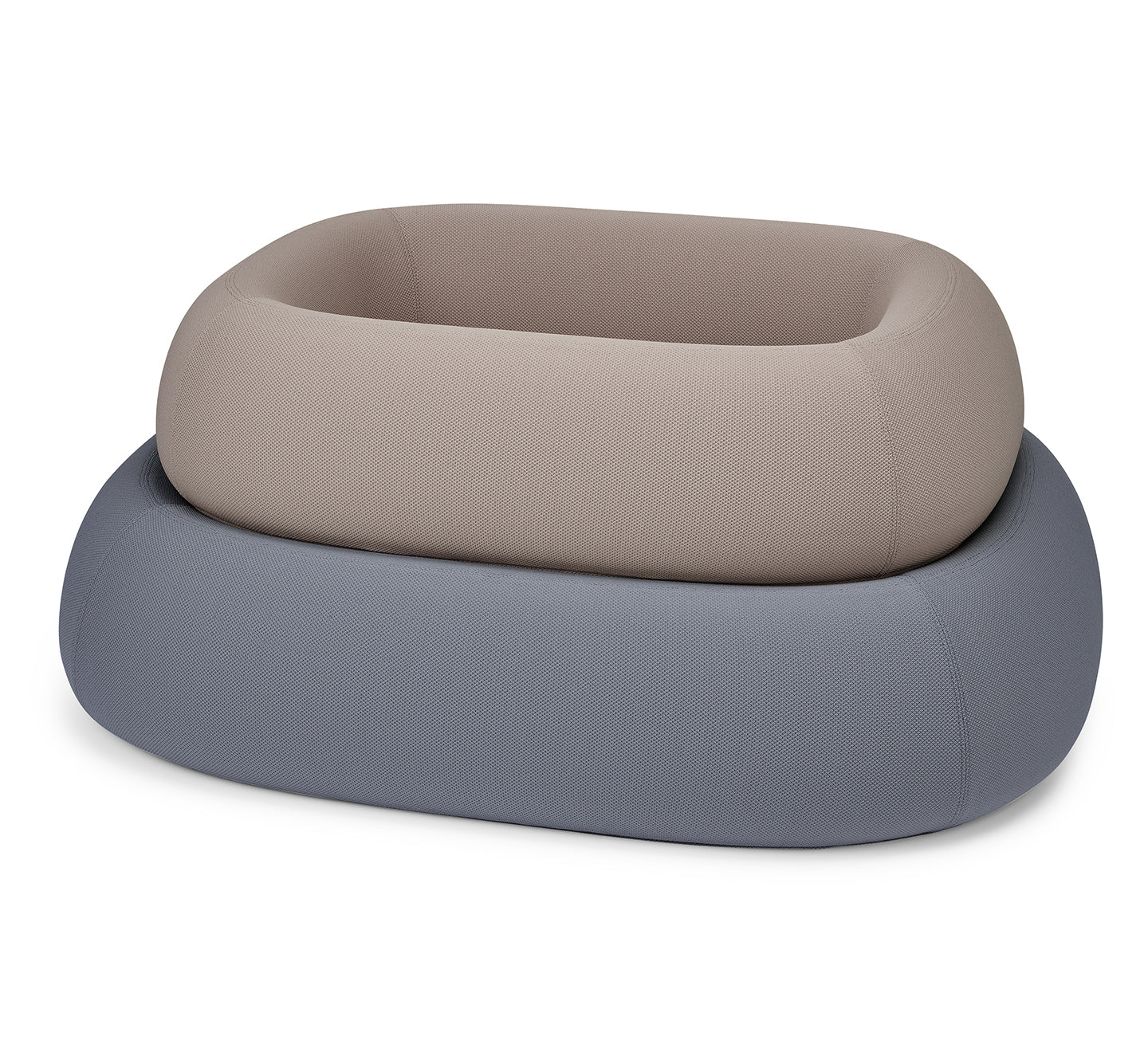 Stilvolles Premium-Hundebett Barca mit ergonomischen Innenkissen für erholsamen Schlaf.