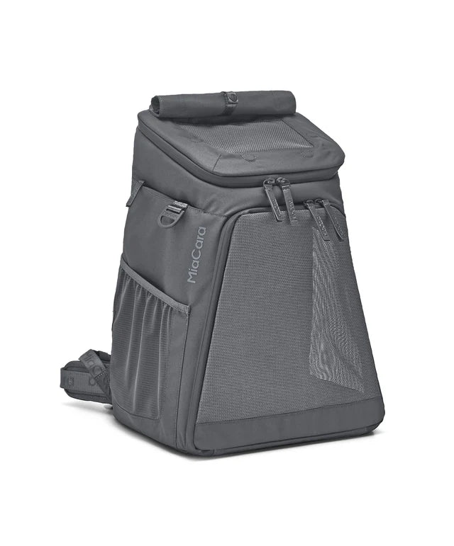 Der bequeme Zaino Katzenrucksack perfekt für aktive Katzenbesitzer. Aus robustem Polyester.