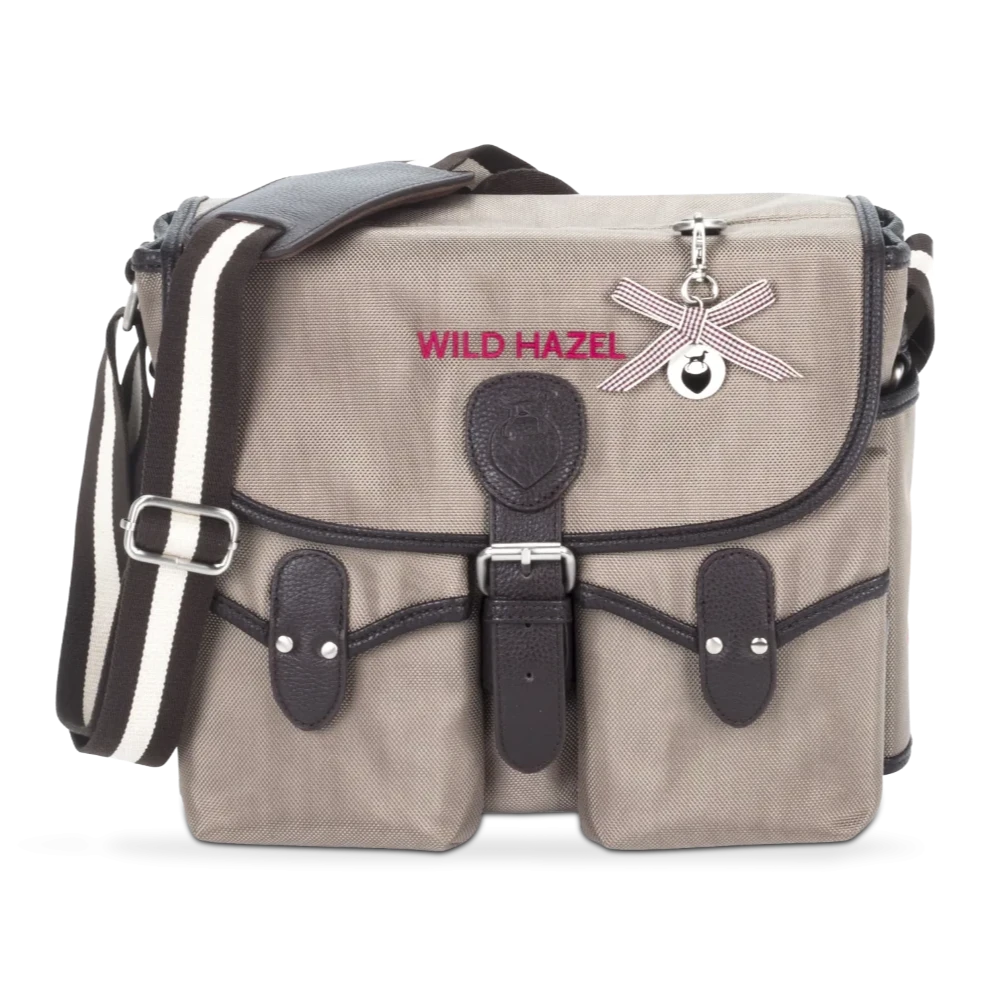 Wild Hazel Tasche in der Farbe taupe zum Gassie gehen mit dem Hund