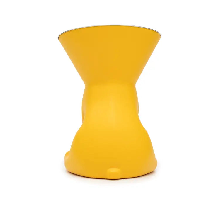 Stilvoller hochgezogener Hundenapf für eine ergonomische Fresshaltung