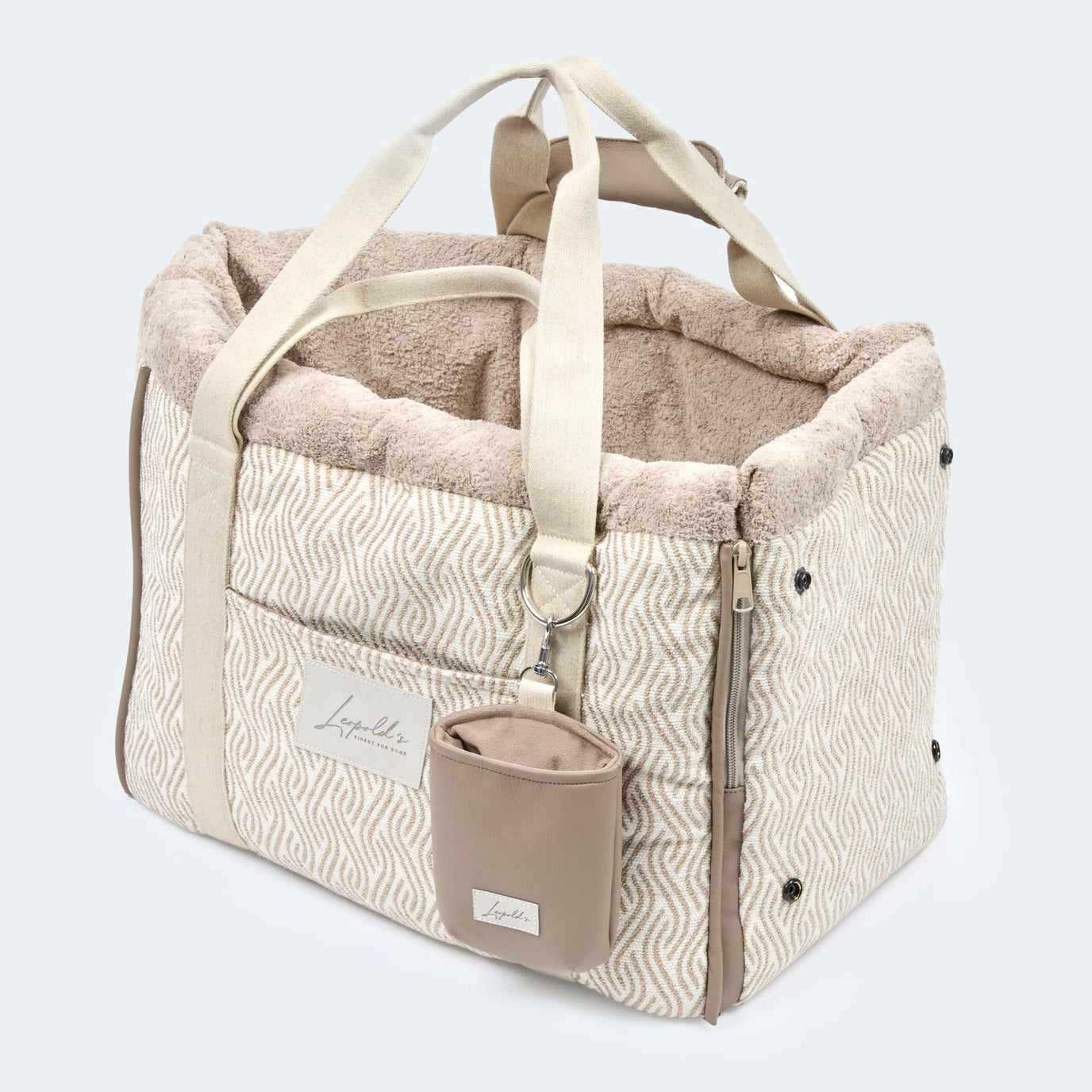 CosyBag Toscana - Sommerliche Hundetasche für kleine Hunde