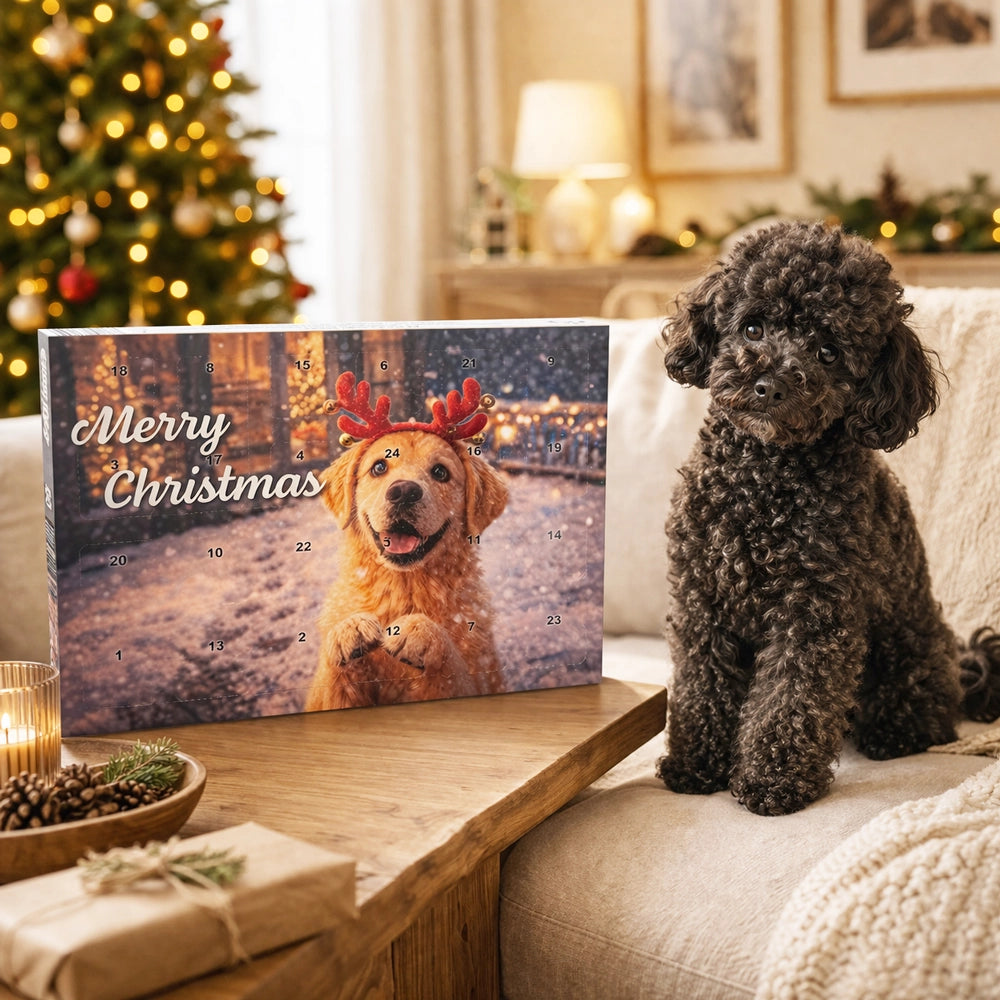 Adventskalender für Hunde - 24 Tage Freude