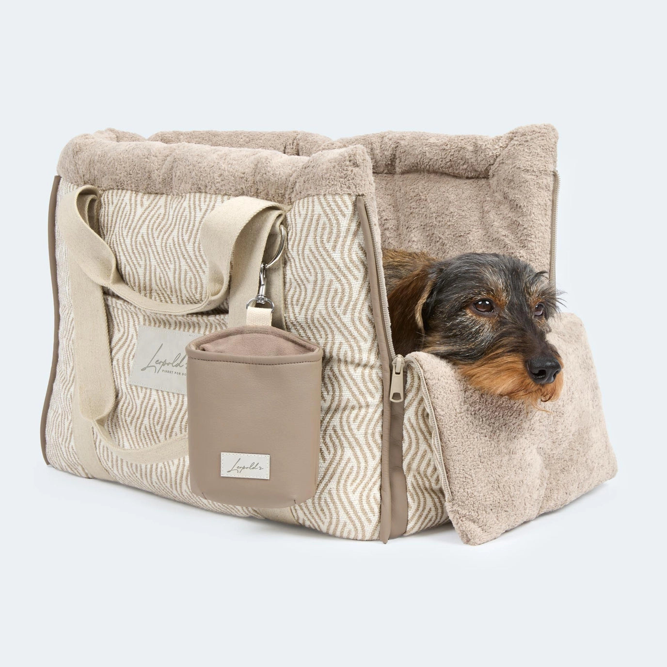 CosyBag Toscana - Sommerliche Hundetasche für kleine Hunde