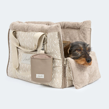 CosyBag Toscana - Sommerliche Hundetasche für kleine Hunde