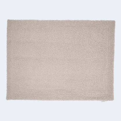 Hundedecke Curly beige