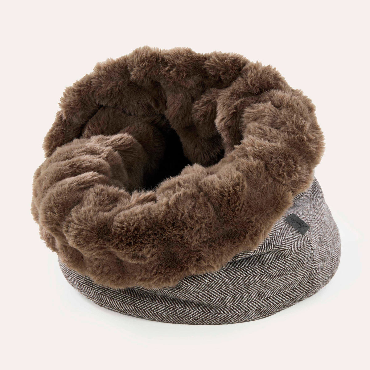 Kuschelsack für Hunde Loden  - ein kleines Versteck für große Kuschelfans