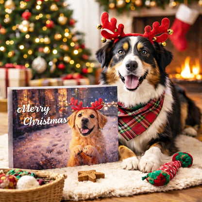 Adventskalender für Hunde - 24 Tage Freude