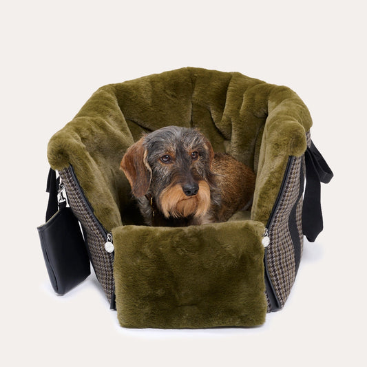 Hundetasche CosyBag Gstaad - für Dackel und kleine Hunde