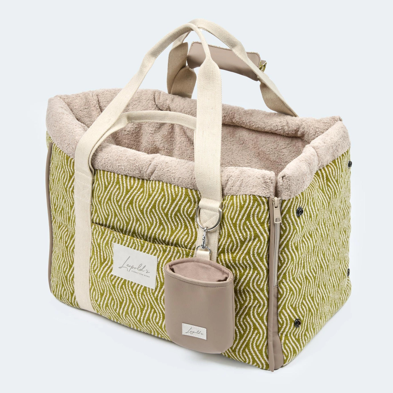 CosyBag Toscana - Sommerliche Hundetasche für kleine Hunde