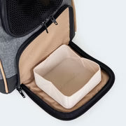 Flugtasche für kleine Hunde mit orthopädischer Matratze