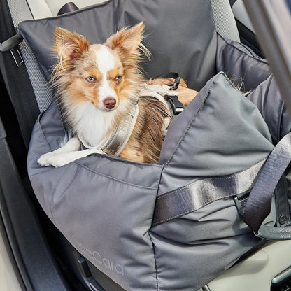 Design Autositz für Hunde - Sicher reisen. Stilvoll ankommen.