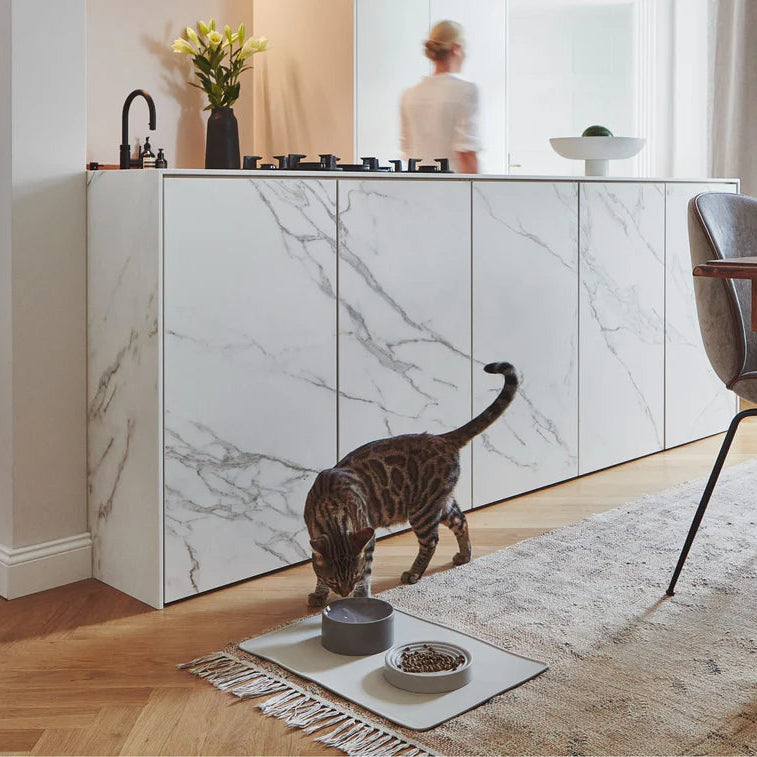 Fresco Katzennapf - Modernes Design aus Porzelan