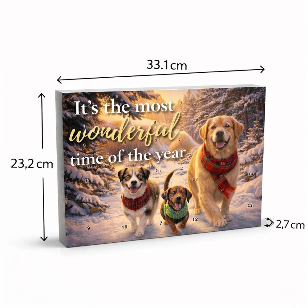 Adventskalender für Hunde - 24 Tage Freude