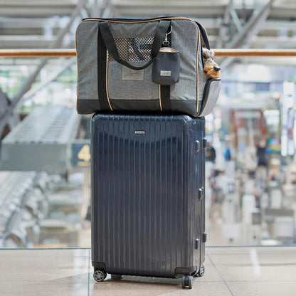 Flugtasche für kleine Hunde mit orthopädischer Matratze