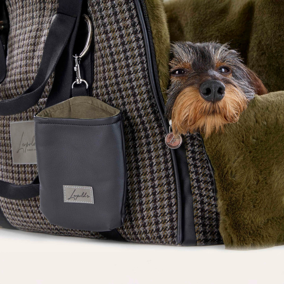 Hundetasche CosyBag Gstaad - für Dackel und kleine Hunde