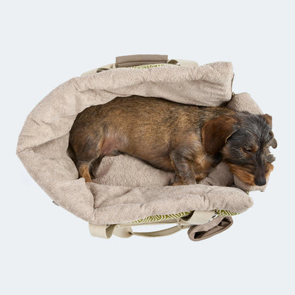 CosyBag Toscana - Sommerliche Hundetasche für kleine Hunde