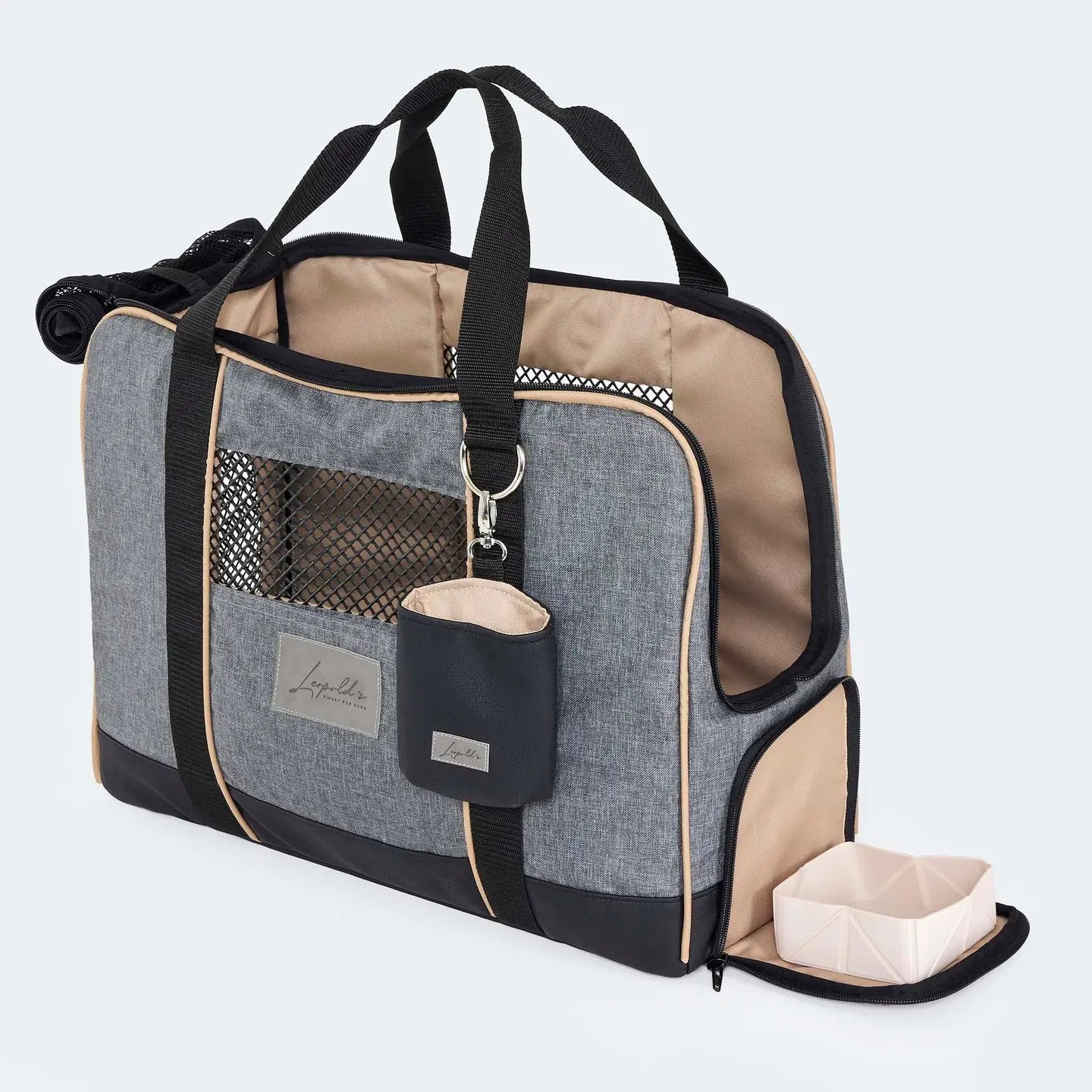 Flugtasche für kleine Hunde mit orthopädischer Matratze