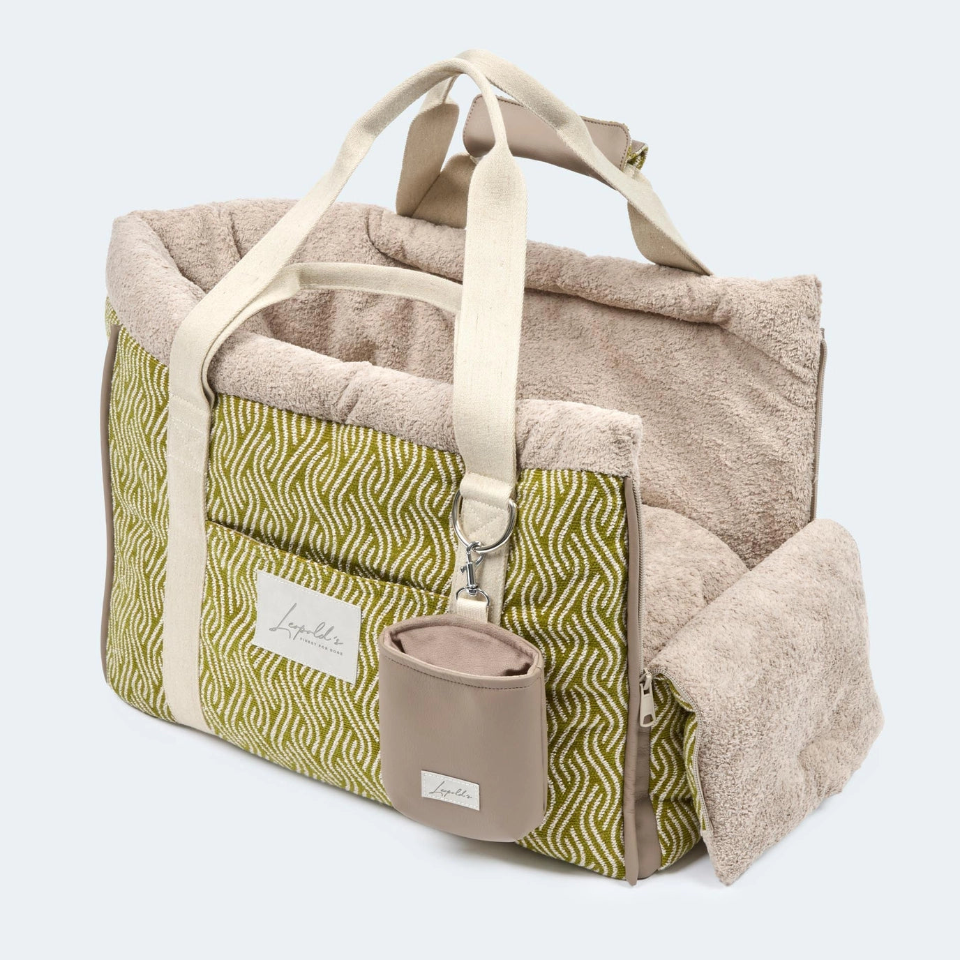 CosyBag Toscana - Sommerliche Hundetasche für kleine Hunde