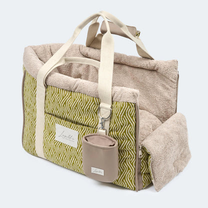 CosyBag Toscana - Sommerliche Hundetasche für kleine Hunde