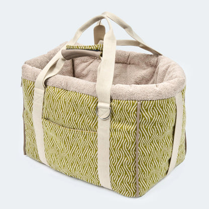CosyBag Toscana - Sommerliche Hundetasche für kleine Hunde