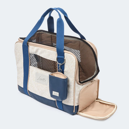 Sommer-Edition Flugtasche für Dackel & kleine Hunde - Orthopädisch