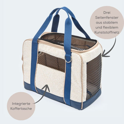 Sommer-Edition Flugtasche für Dackel & kleine Hunde - Orthopädisch