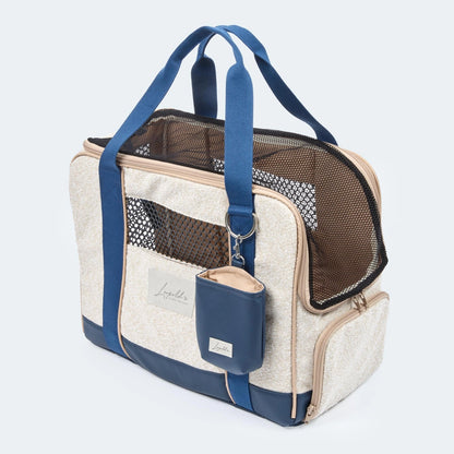 Sommer-Edition Flugtasche für Dackel & kleine Hunde - Orthopädisch