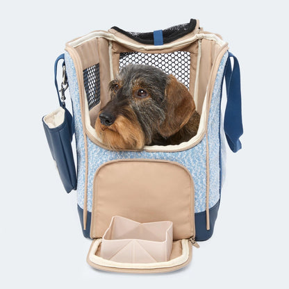 Sommer-Edition Flugtasche für Dackel & kleine Hunde - Orthopädisch