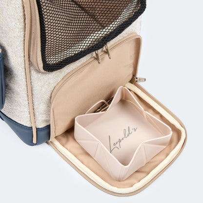 Sommer-Edition Flugtasche für Dackel & kleine Hunde - Orthopädisch