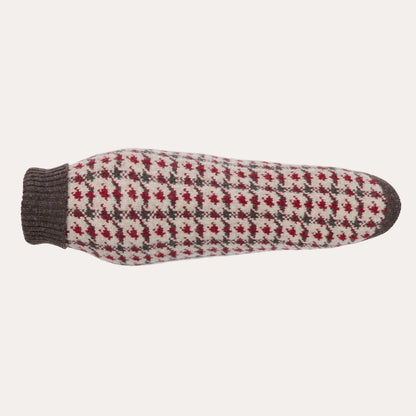 Strickpullover Karo, Winter- und Weihnachtspullover für Dackel & kleine Hunde