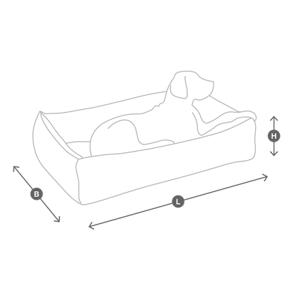 Mare – Elegantes Bett für Hunde und Katzen