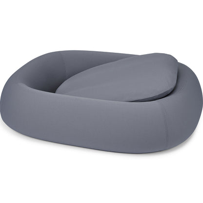 Stilvolles Premium-Hundebett Barca mit ergonomischen Innenkissen für erholsamen Schlaf.