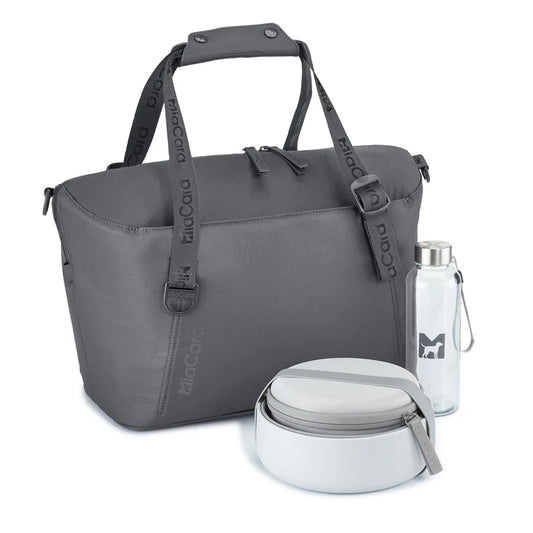Komfortable Reisetasche für Hundebesitzer, robustes Polyester/Canvas mit hochwertigen Beschlägen