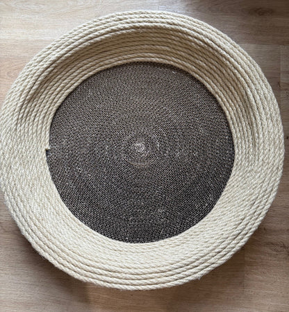 Katzen Kratzbrett rund