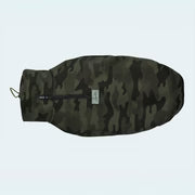 Hundemantel Windbreaker Camouflage dunkelgrün